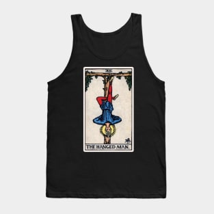 XII. The Hanged Man Tarot Card Tank Top